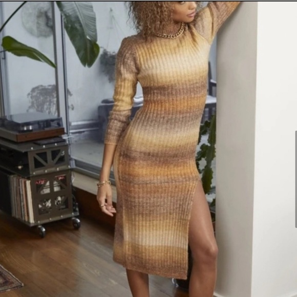 NWOT Heartloom long sleeve maxi dress - Picture 4 of 6